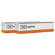 On Track Models HO Scale TNT Logistics 40' Curtain Sided Containers