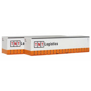 On Track Models HO Scale TNT Logistics 40' Curtain Sided Containers