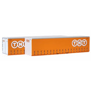 On Track Models HO Scale TNT Orange 40' Curtain Sided Containers