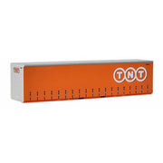 On Track Models 40CS-48 HO Scale TNT Orange 40' Curtain Sided Containers