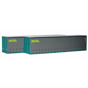 On Track Models HO Scale TGE Grey 40' Curtain Sided Containers