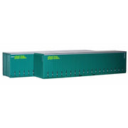 On Track Models HO Scale TGE Green 40' Curtain Sided Containers