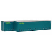 On Track Models HO Scale TGE Green 40' Curtain Sided Containers