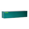 On Track Models HO Scale TGE Green 40' Curtain Sided Containers