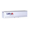On Track Models HO Scale New CEVA 40' Curtain Sided Containers