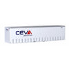 On Track Models HO Scale New CEVA 40' Curtain Sided Containers