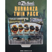 OzWheels OZ64-FSDTWIN0005 1/64 Burnanza Twin Set Limited Edition