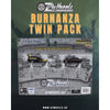 OzWheels OZ64-FSDTWIN0005 1/64 Burnanza Twin Set Limited Edition