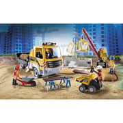 Playmobil 70742 Construction Site with Flatbed