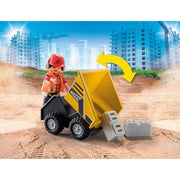 Playmobil 70742 Construction Site with Flatbed