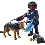 Playmobil 71162 Policeman with Sniffer Dog