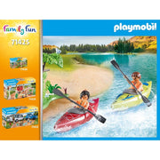 Playmobil 71425 Family Fun camping with campfire