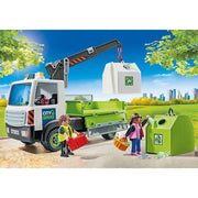 Playmobil 71431 Waste glass truck with container