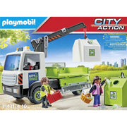 Playmobil 71431 Waste glass truck with container