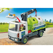 Playmobil 71431 Waste glass truck with container