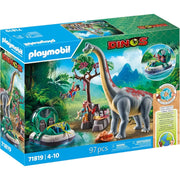 Playmobil 71819 Brachiosaurus with Hovercraft