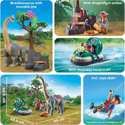 Playmobil 71819 Brachiosaurus with Hovercraft