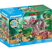 Playmobil 71821 Triceratops Family