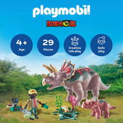 Playmobil 71821 Triceratops Family