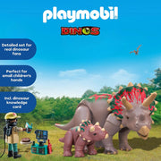 Playmobil 71821 Triceratops Family