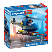 Playmobil 72080 Police Helicopter with Radar Function