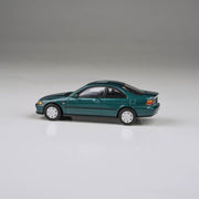 Para64 1/64 1995 Honda Civic Coupe EJ1 Paradise Blue Green RHD Model Car