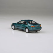 Para64 1/64 1995 Honda Civic Coupe EJ1 Paradise Blue Green RHD Model Car