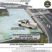 Para64 1/64 2025 Toyota Hilux Champ Tamaraw Silver Metallic RHD Model Car