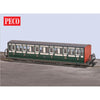 Peco GR621B GLT OO-9 FR Short Bowsider Bogie Coach Early Preservation Green 20