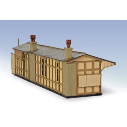 LK-205 PECO OO/HO Scale Lineside GWR Wooden Station Building Kit