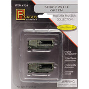 Pegasus Sd.Kfz.251/1 Green Pre-Painted Model