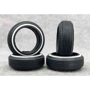 Pegasus 1/24 520 Lowrider Style Whitewall Tires for Scale Models