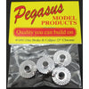 Pegasus 19 Inch Chrome Disc Brakes and Calipers 4-Pack