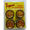 Pegasus 1248 1/24 Diablos Rims W/Tires Gold for Scale Models