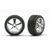 Pegasus 1/24 Belgio's Rims with Tires Chrome for Scale Models