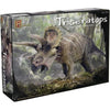 Pegasus 1/24 Triceratops 3 Horned Face Dinosaur Model Kit