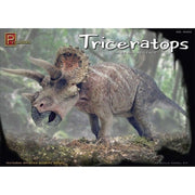 Pegasus 1/24 Triceratops 3 Horned Face Dinosaur Model Kit