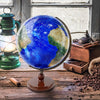 Pintoo 9 Inch Resplendent Earth Blue C Stand 540pc 3D Globe Jigsaw Puzzle