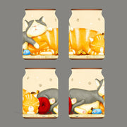 Pintoo Take A Nap 128pc 3D Jar Jigsaw Puzzle