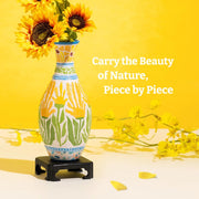 Piece Relax Vase Touch Art Summer Blossoms 3D Puzzle