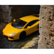 Pocher HK119 1/8 Lamborghini Aventador LP 700-4 Giallo Orion Diecast Metal Model Kit