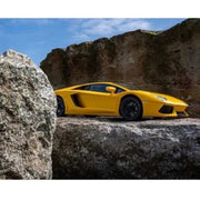 Pocher HK119 1/8 Lamborghini Aventador LP 700-4 Giallo Orion Diecast Metal Model Kit