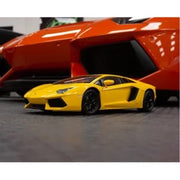 Pocher HK119 1/8 Lamborghini Aventador LP 700-4 Giallo Orion Diecast Metal Model Kit