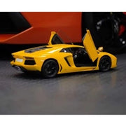 Pocher HK119 1/8 Lamborghini Aventador LP 700-4 Giallo Orion Diecast Metal Model Kit