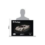 Pocher 1/8 HK120 Pagani Utopia Coupe Rinascimento Lucido Diecast Model Kit