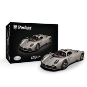 Pocher 1/8 HK120 Pagani Utopia Coupe Rinascimento Lucido Diecast Model Kit