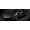 Pocher HK121 1/8 Lamborghini Aventador LP 700-4 Roadster Nero Nemesis Diecast Metal Model Kit