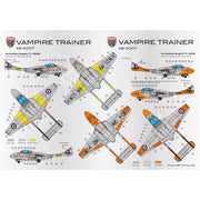 Pilot Replicas 48A007 1/48 de Havilland DH.115 Vampire T.11 Royal Air Force