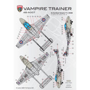 Pilot Replicas 48A007 1/48 de Havilland DH.115 Vampire T.11 Royal Air Force