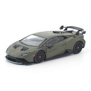 Pop Race 640347 1/64 Lamborghini Huracan STO Verde Turbine Matt